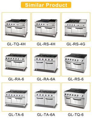 800×900×850 70 Stainless Steel Commercial Kitchen Cooking Equipment