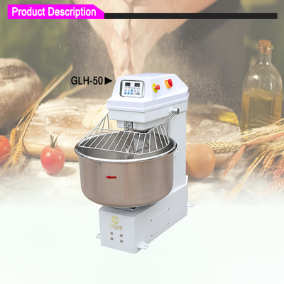 Electric Spiral Mixer 260Litres Capacity For Dough Mixing 30kg Weight / 380V Voltage