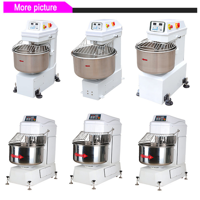 Electric Spiral Mixer 260Litres Capacity For Dough Mixing 30kg Weight / 380V Voltage
