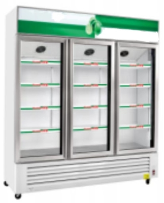 Pure Copper Tube Evaporator Commercial Display Cabinets Equipment with 1.5kw/24h Power
