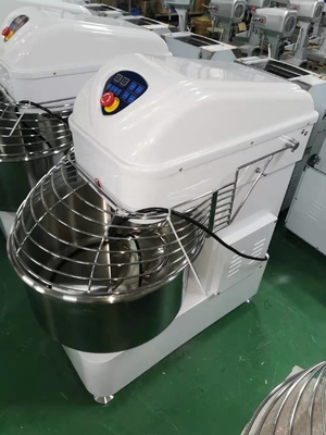 Capacity 80L Spiral Mixer 17.8 Rpm Tank Speed Cooking Equipment Fast Food Kitchen Equipment