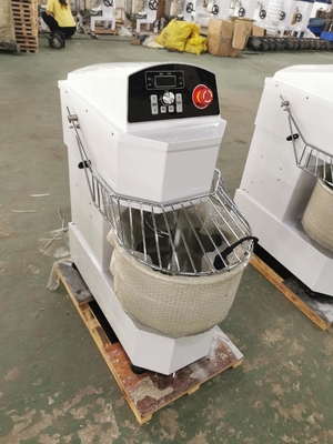 80L Spiral Mixer 3.37KW Dough Kneading Equipment 17.8 Rpm Restaurant Kitchen Appliance