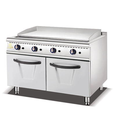 Adjustable Temperture Control Gas/Electric Cooking Range Machine with LPG/NG Gas Valve