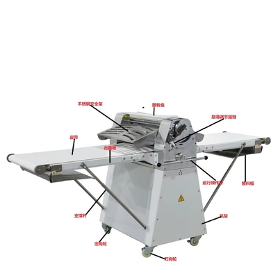 16-Tray 250kg Vertical Dough Sheeter With 0.75kw Power 6.5kg Max Dough Weight