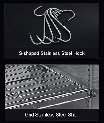 160W Hotel Kitchen Equipment And Supplies With 168L Capacity And Stainless Steel Shelf