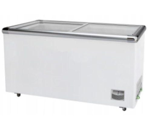 55kg Capacity Industrial Chest Freezer Refrigeration Equipment With Dual Temperature And Quick Freeze Feature