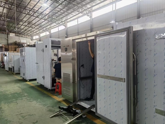 3 Tray Blast Chiller / Freezer Cabinets Air Cooled R-404A Refrigerant System