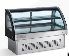 Mini Cake Showcase 220V/50Hz Industrial Refrigeration Equipment With Insulated Glass