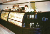 Insulated Glass Mini Cake Showcase Refrigeration Equipment With Marble Base And 1 Shelf