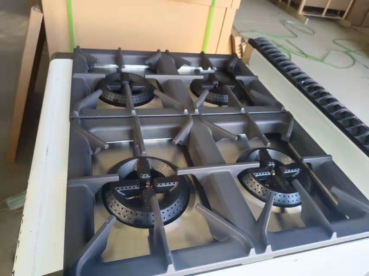 Gas Range GH-987A With 4-Burner Gas Oven For Heavy Duty Restaurant Cooking