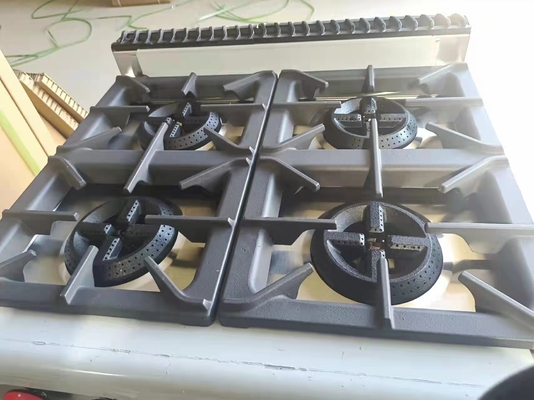 Gas Range GH-987A With 4-Burner Gas Oven For Heavy Duty Restaurant Cooking