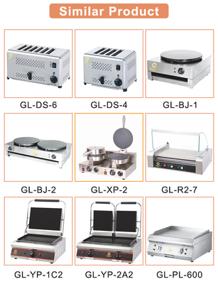 Gas Teppanyaki Cooking Equipment 10kw LPG 2800Pa Heavy Duty Japanese Griddle Grill