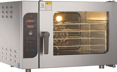 6 Trays Commercial Hotel Oven with 2.85kw Power and 30~250 ℃ Temperature Range