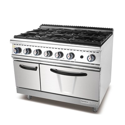Capacity Gas Commercial Cooking Equipment with Precise Temperature Control - GL-ZH-RA-6 Model for Restaurant