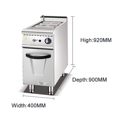 Adjustable Temperature Control Commercial Cooking Equipment 22KW Gas Valve for LPG/NG