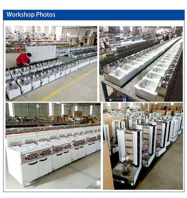 Powerful Commercial Hotel Equipment Burns 4pcs with Temperature Control Range 120～330C