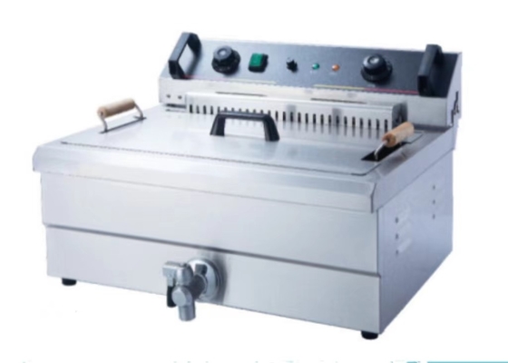 220-240v Mechanical Control Panel Restaurant Cooking Equipment for Fry