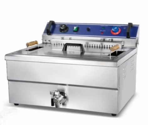 220-240v Mechanical Control Panel Restaurant Cooking Equipment for Fry