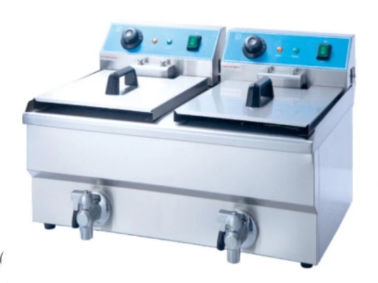 220-240v Mechanical Control Panel Restaurant Cooking Equipment for Fry