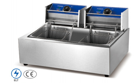 220-240v Restaurant Cooking Equipment with Mechanical Control Panel and Ss201 Material