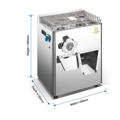 2.2KW Fast Food Kitchen Equipment with 220V 50HZ 1 Phase