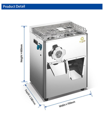 58x45x70cm Restaurant Cooking Equipment with 220V 50HZ 1 Phase 2.2KW