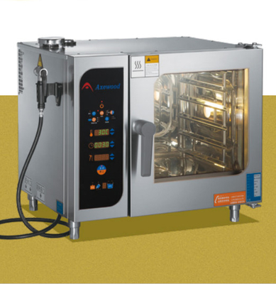 Electric Stainless Steel Combi Steam Oven with Adjustable Temperature and 67mm Layer Height