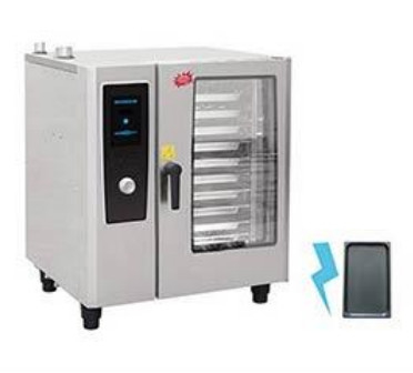 Stainless Steel Combi Steam Oven with Precise Temperature Control for Roasting and Steaming
