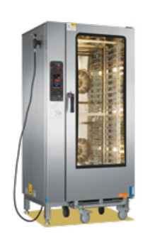 Stainless Steel Combi Steam Oven with Precise Temperature Control for Roasting and Steaming