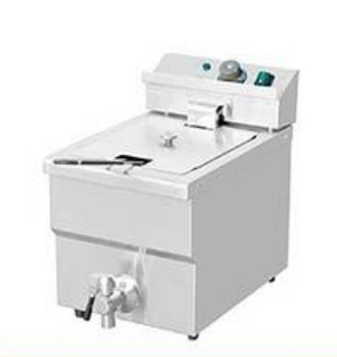Stainless Steel Restaurant Fryer with Mechanical Control Panel for Precise Temperature Regulation