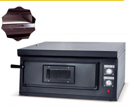Stainless Steel Pizza Oven Baking Station with 220V-240V Heat Control for Perfect Pizza Making