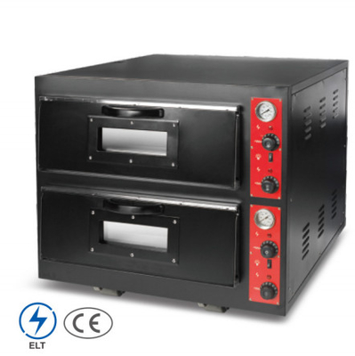 Commercial Stainless Steel Pizza Oven with Precise Temperature Control