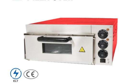 220V-240V Pizza Oven Stainless Steel Silver Mechanical Control Panel for Baking Pizza
