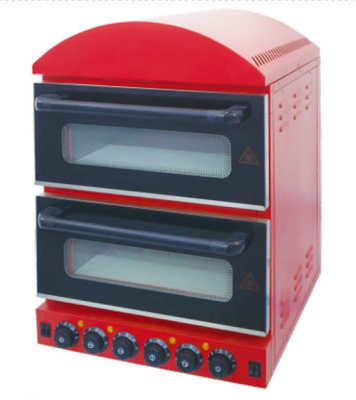 Commercial Kitchen Pizza Oven with Variable Temperature Control and Voltage Compatibility