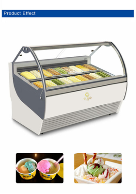 Italian 18-Pan Industrial Cold Storage -16.C~-18.C Temp Ventilated Cooling System 220-240V Power