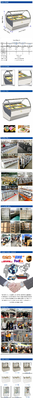 Ventilated Commercial Refrigeration Equipment with Marble Base