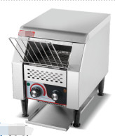 Commercial Electric Toaster 300-500pcs/hr Output Baking Equipment 220-240V Voltage