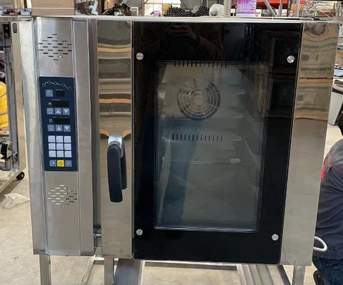 Stainless Steel Convention Oven with Digital Control Panel for Baking Food
