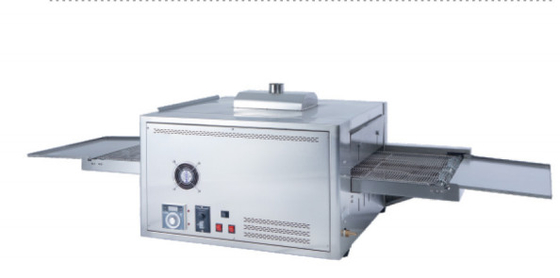 220-240V Silver Stainless Steel Pizza Oven 50-400℃ Temp Conveyor Pizza Oven