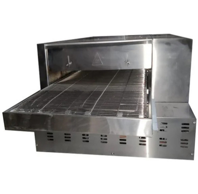 Stainless Steel Conveyor Pizza Oven 220-240v Voltage 50-400℃ Temperature for Baking Pizza