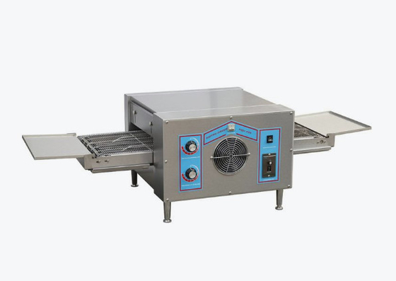 Stainless Steel Conveyor Pizza Oven 220-240v Voltage 50-400℃ Temperature for Baking Pizza