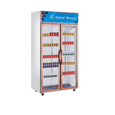 395W Stainless Steel Beverage Display Cooler for Commercial Beverage Chilling at 0~10.C