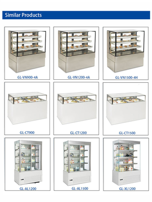 1650W Ventilated Industrial Refrigeration Equipment with Reverse Cycle Defrost for -16C to -18C Temperature