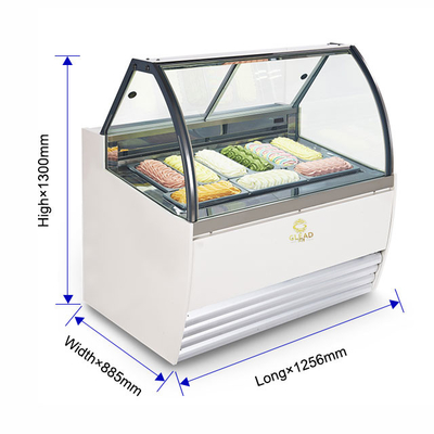 Ventilated Industrial Refrigeration Equipment with 1050W Power for Temperature -16℃ to -18℃