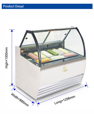 Reverse Cycle Defrost Ventilated Refrigeration Unit 220-240V/1PH/50HZ with 18 Italian Pans