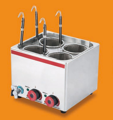 Digital Control Stainless Steel Pasta Cooker 220V-240V Electric Noodle Maker 0-200.C Temp Silver Kitchen