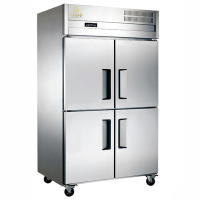 Stainless Steel Commercial Refrigerator Freezer with Freezing Functionality for Storage - 220-240V 50Hz