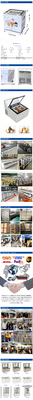 Italian Pan 3pcs Refrigeration Equipment with Ventilated Cooling System