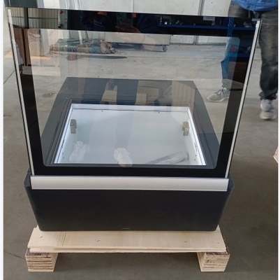 3-Pan Industrial Refrigeration Unit with Ventilated Cooling System and Italian Design
