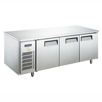 0℃-5℃ Electric Stainless Steel Restaurant Worktable Refrigerator for Storage and Cooling